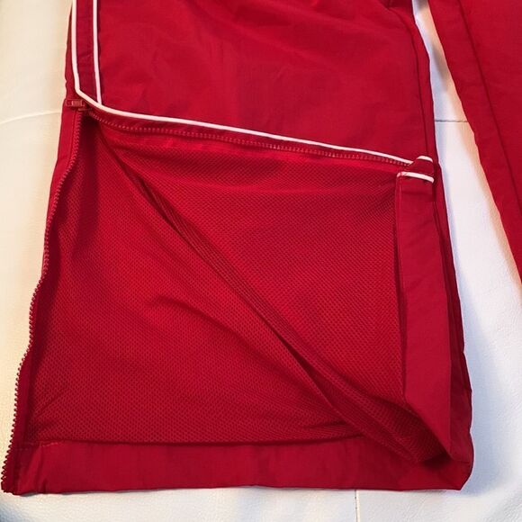 Aeropostal Red Lightweight Nylon Unisex Pants Size S - Picture 8 of 11